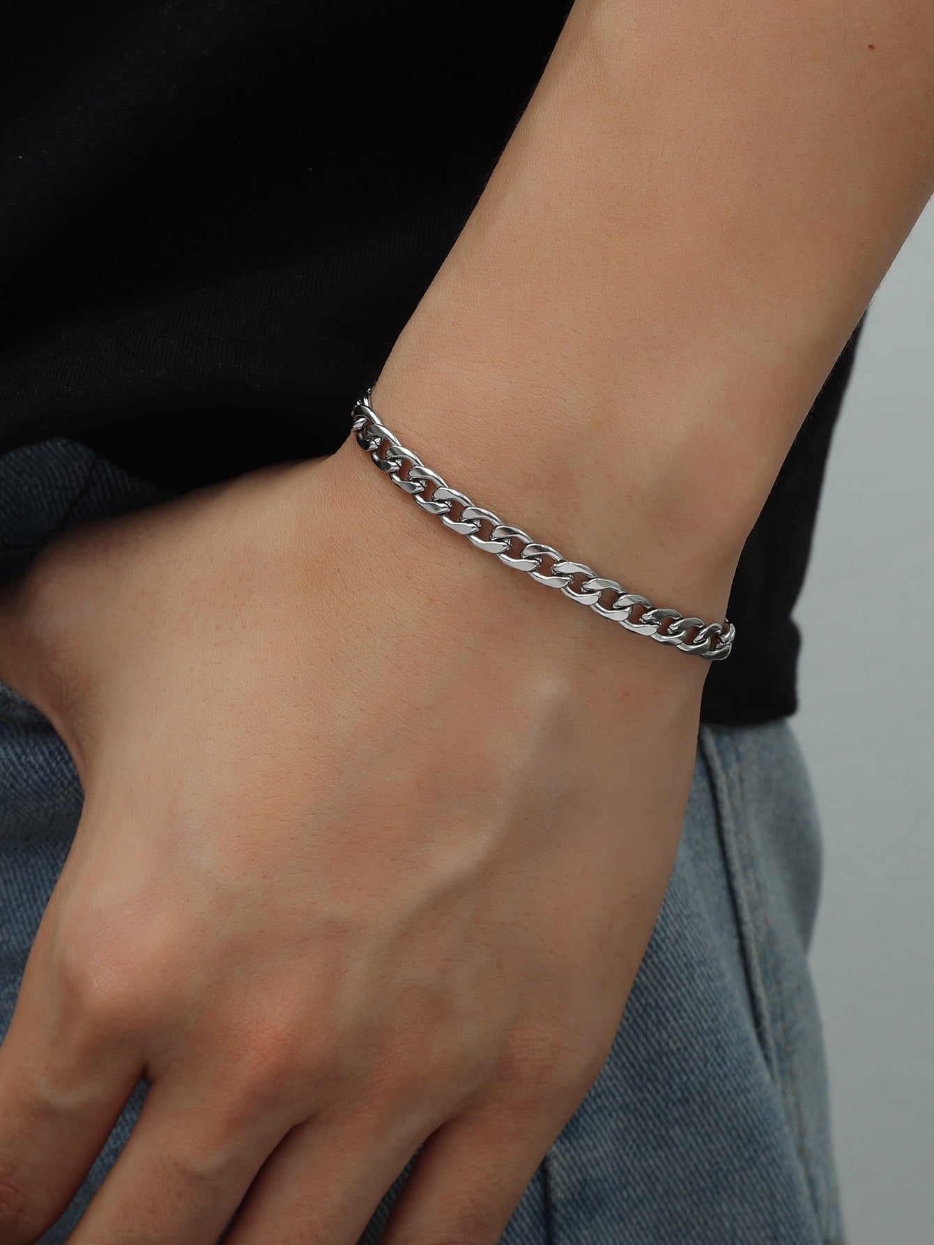 Armband - Silverkedja